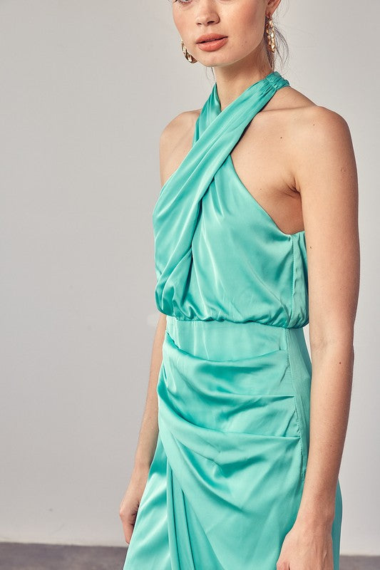 Dance the night away wrap dress