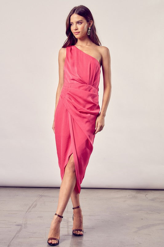 Garden Party One Shoulder Dress