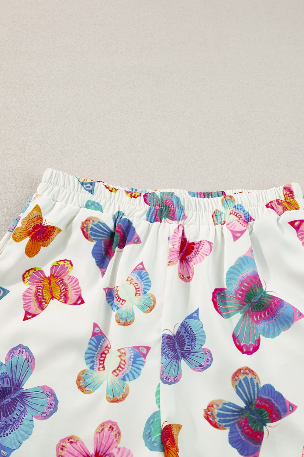 Preorder Butterfly Half Sleeve Top and Shorts Set