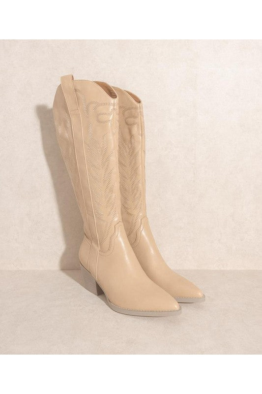 Knee High Western Boots