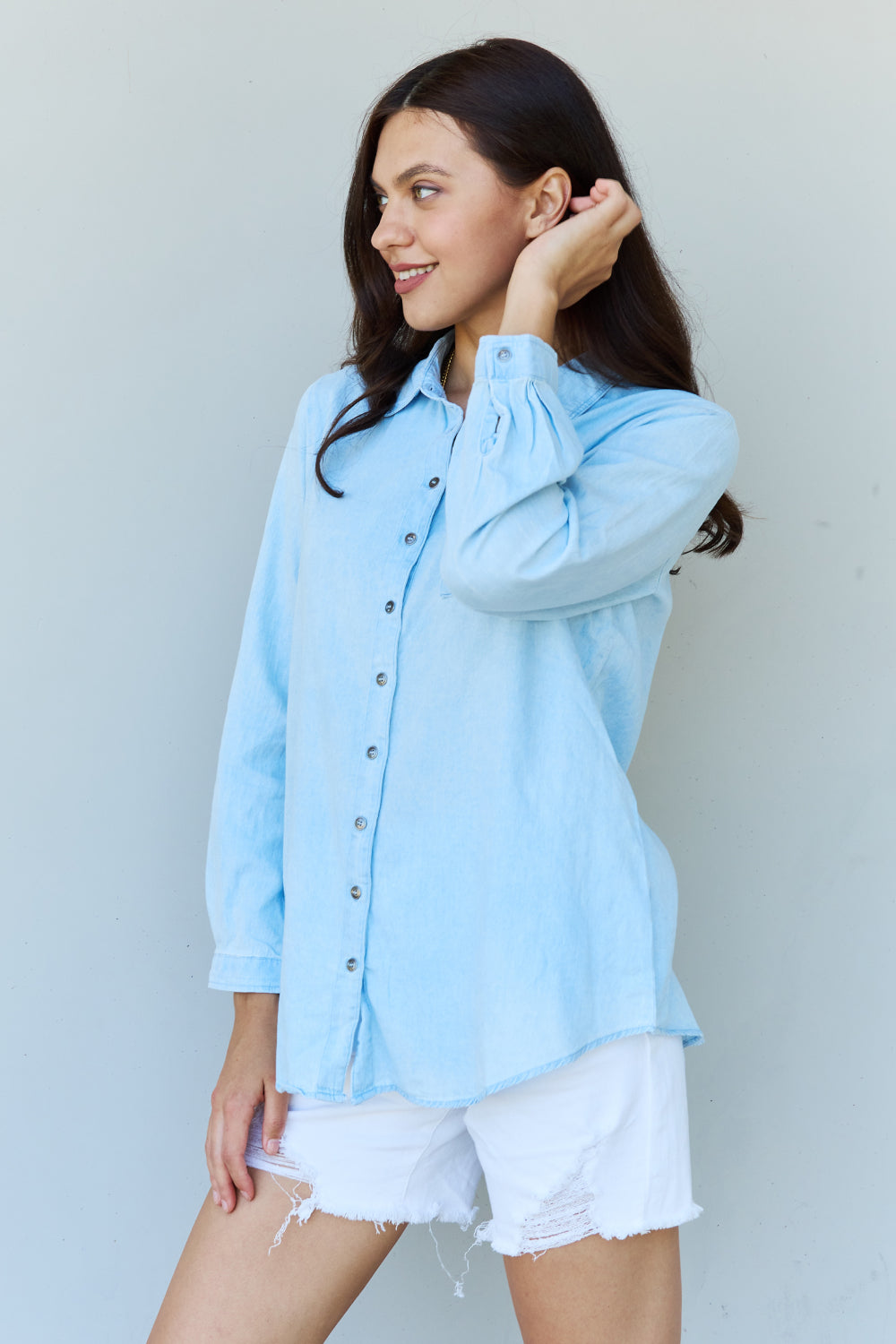 Chambray Everyday Denim Shirt