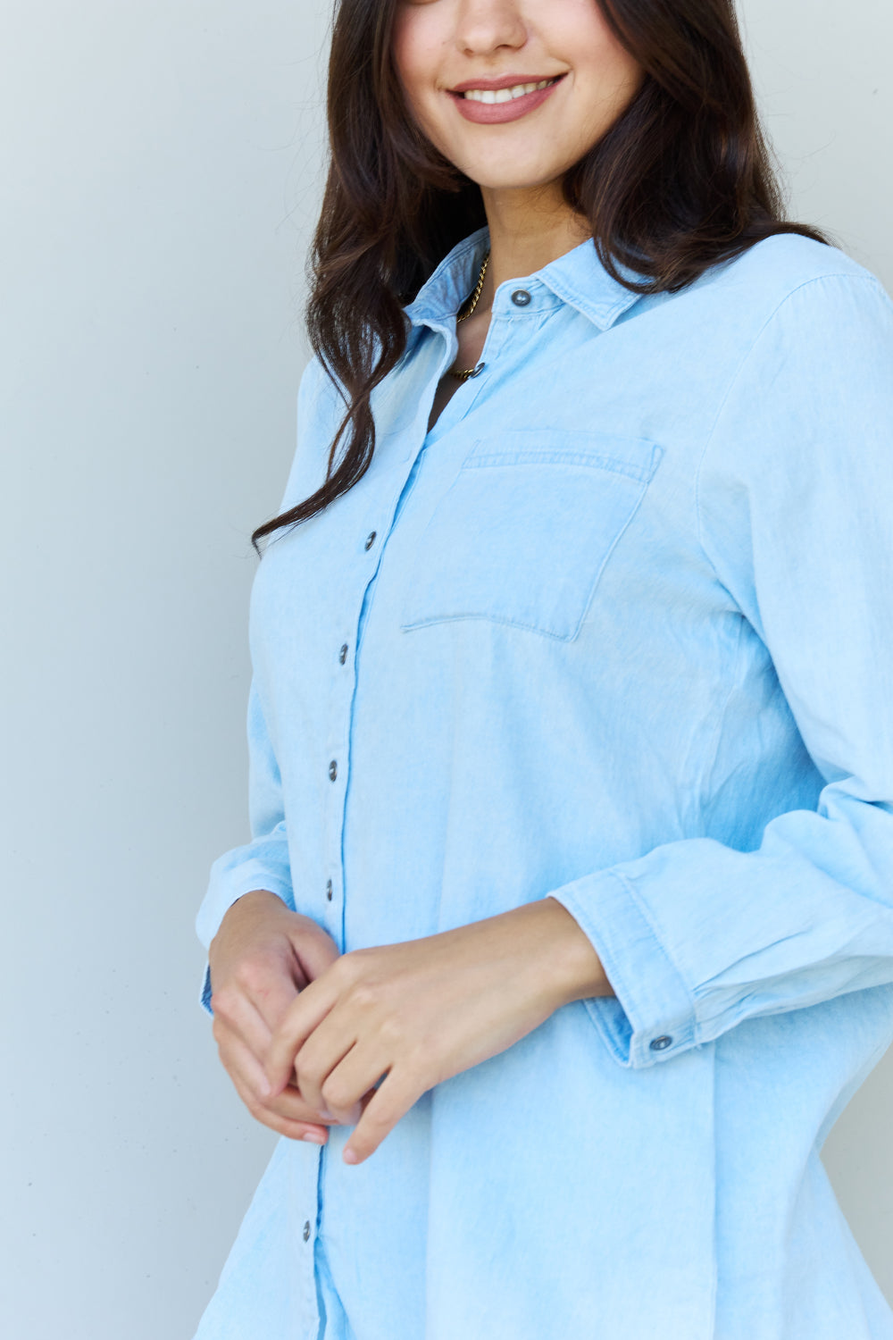 Chambray Everyday Denim Shirt